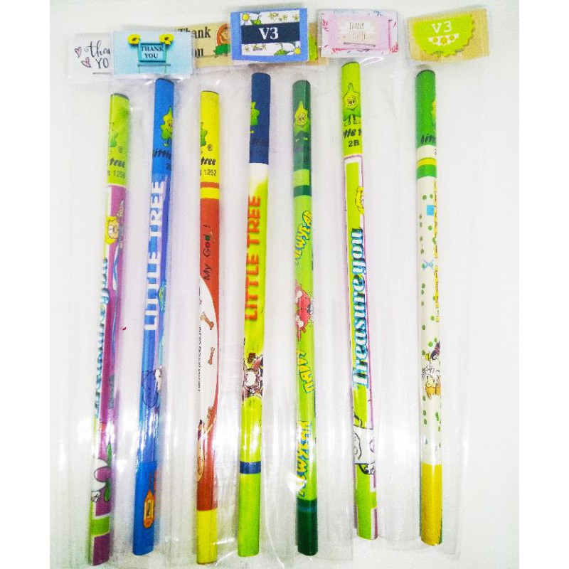 

Pensil Segitiga 2B Little Tree Murah