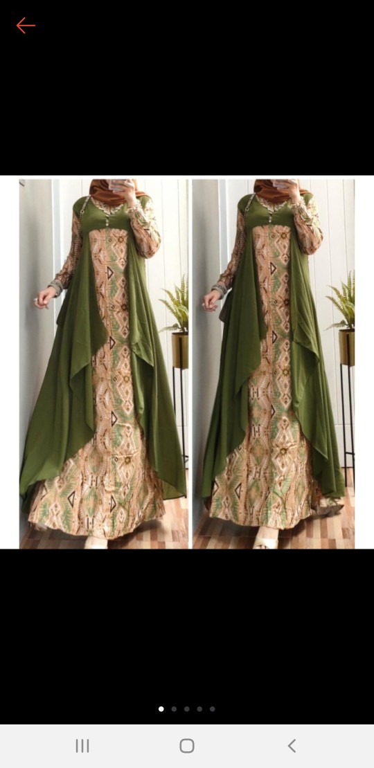 Gs-dress Katun Rayon Mix Cardi Ceruty Babydoll