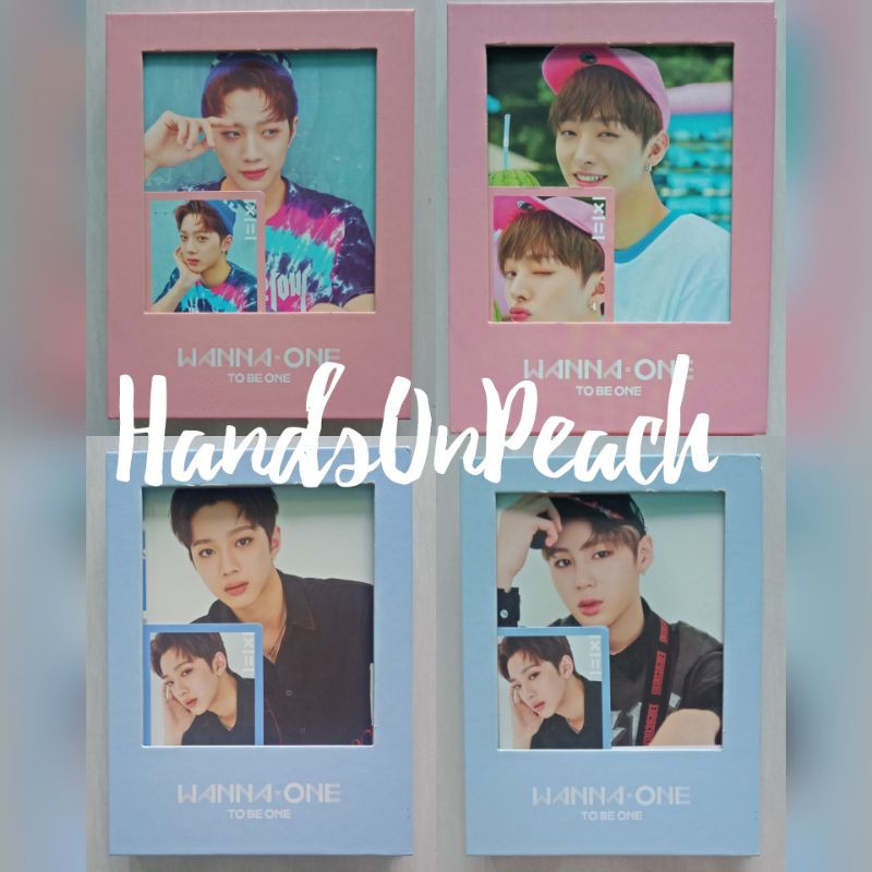 [FULLSET] WANNA ONE TO BE ONE ALBUM PINK SKY TBO - LEE DAEHWI YOON JISUNG HA SUNGWOON