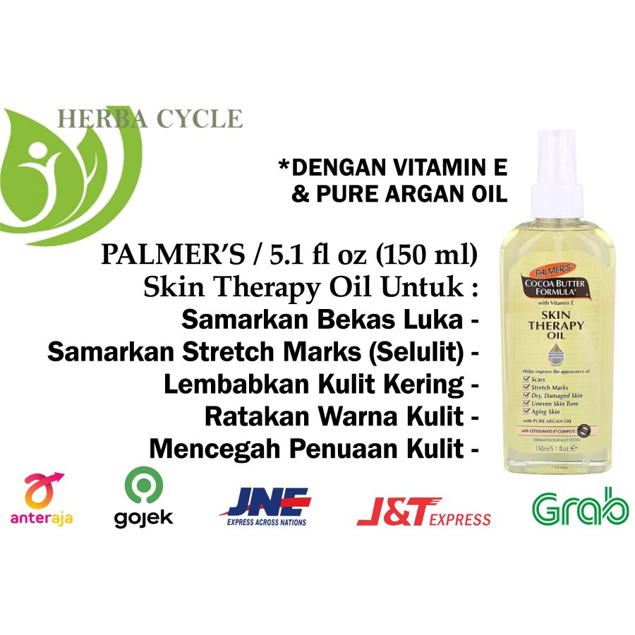 Palmers Skin Therapy Oil with Vitamin E &amp; Pure Argan Oil 150ml ORI USA