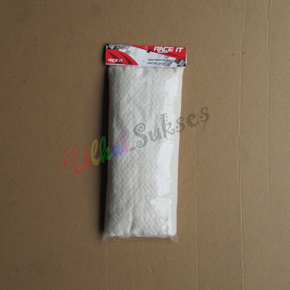 Variasi Aksesoris Glas Wool / Was Wool / Gas Wool Saringan Knalpot Universal Murah Laris