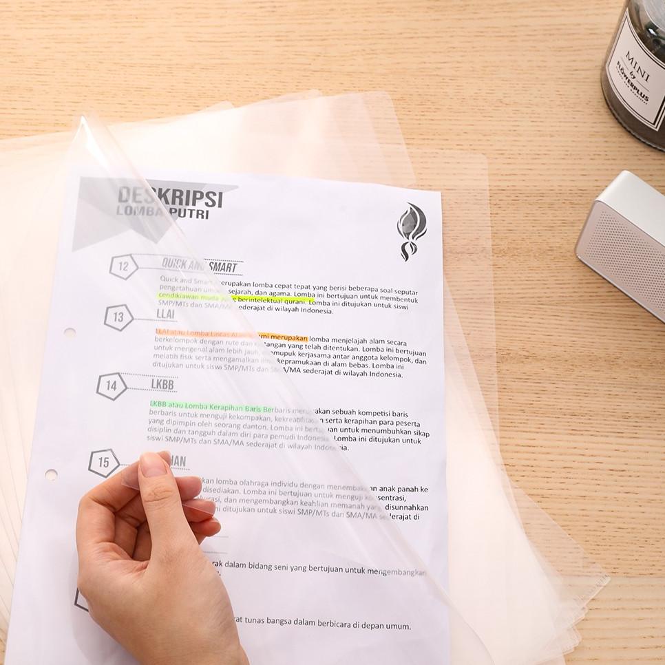 

[KODE EAWDJ] Deli Report File 100% bahan impor plastik PP resistensi tinggi EF00212