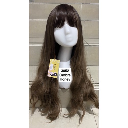 3052A full wig korean mermaid wave NEW COLOUR 65 cm