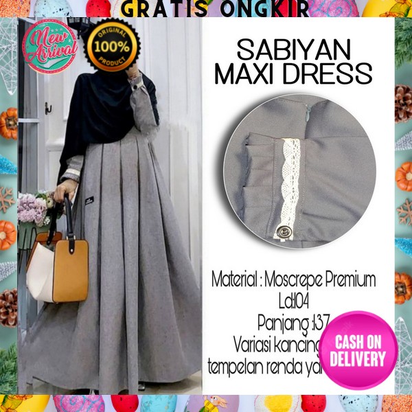 Long Dress Terbaru Dres Korea Fashion Muslim Muslimah Pakaian Muslim Remaja Drees Gsmis Premium Eleg