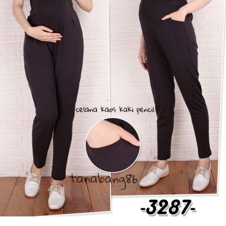 Bagus Banget.. celana hamil kerja/celana hamil kerja bahan kaos/celana hamil joging/celana hamil/cel