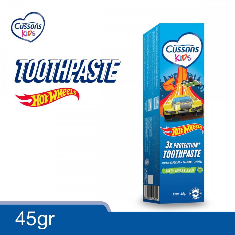 Cussons Kids Toothpaste Fresh Apple Flavor - 45gr