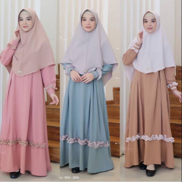 Gamis hafsa by salvina hijab