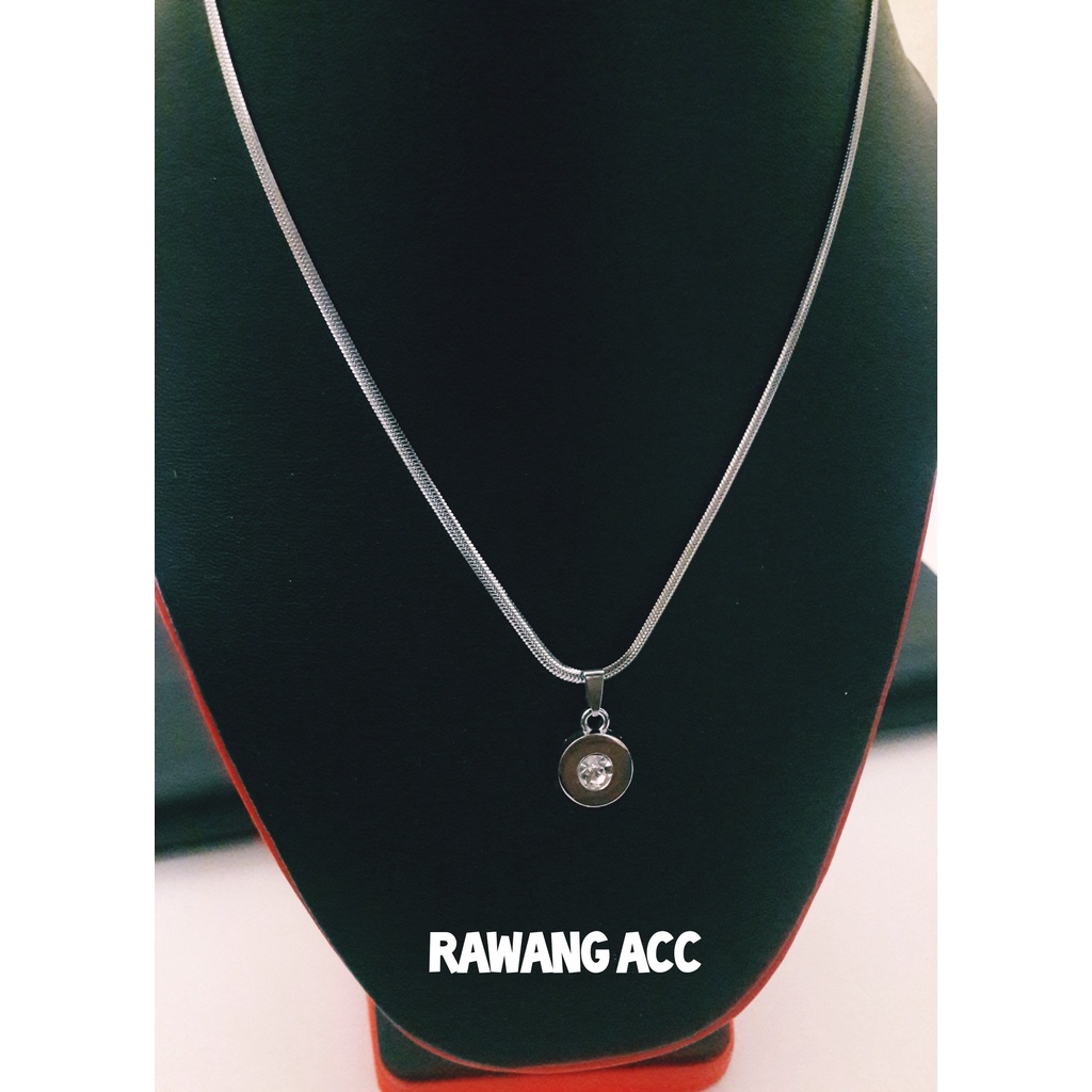 kalung liontin fashion wanita anti karat