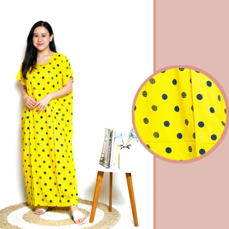 daster bali habel verell panjang semata kaki rayon premium baju tidur murah-K26