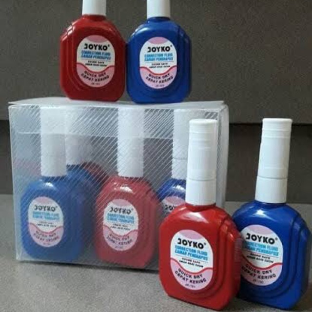 Correction Fluid - TIP eX - Penghapus Cair Joyko JK-01 1 Pack isi 12