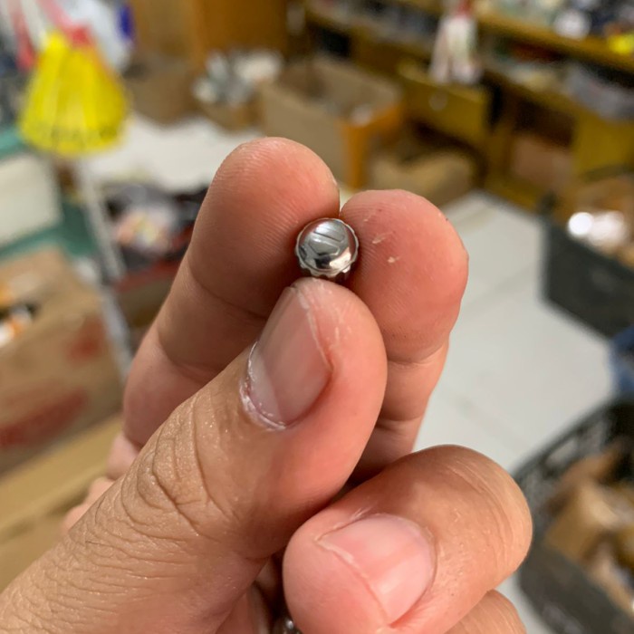 Produk Terbaru Crown Knop Jam Tangan Tag Heur Silver Size 6.5Mm