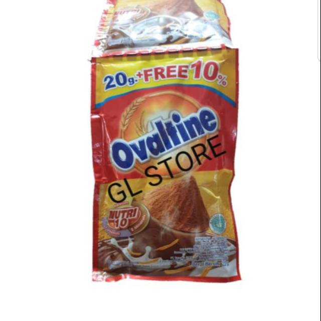 

OVALTINE SACHET KEMASAN BARU 22GR