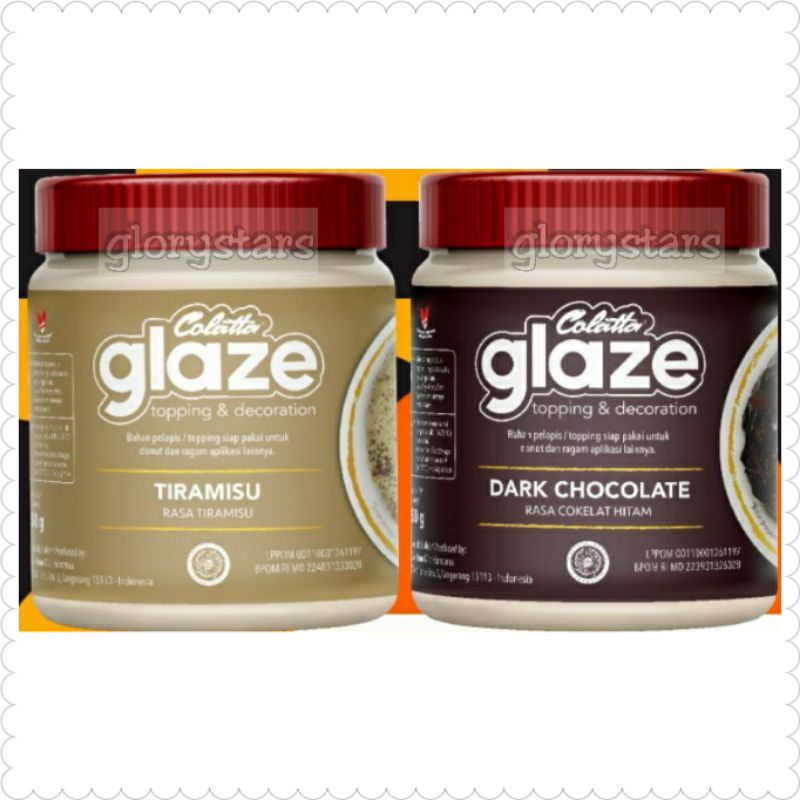 

COLATTA GLAZE 250 gram