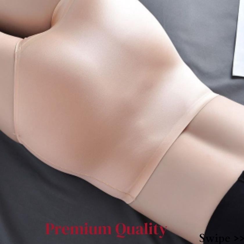 LUNA Celana Dalam High Waist Seamless Premium Satin /CD Seamless Satin High Waist Wanita