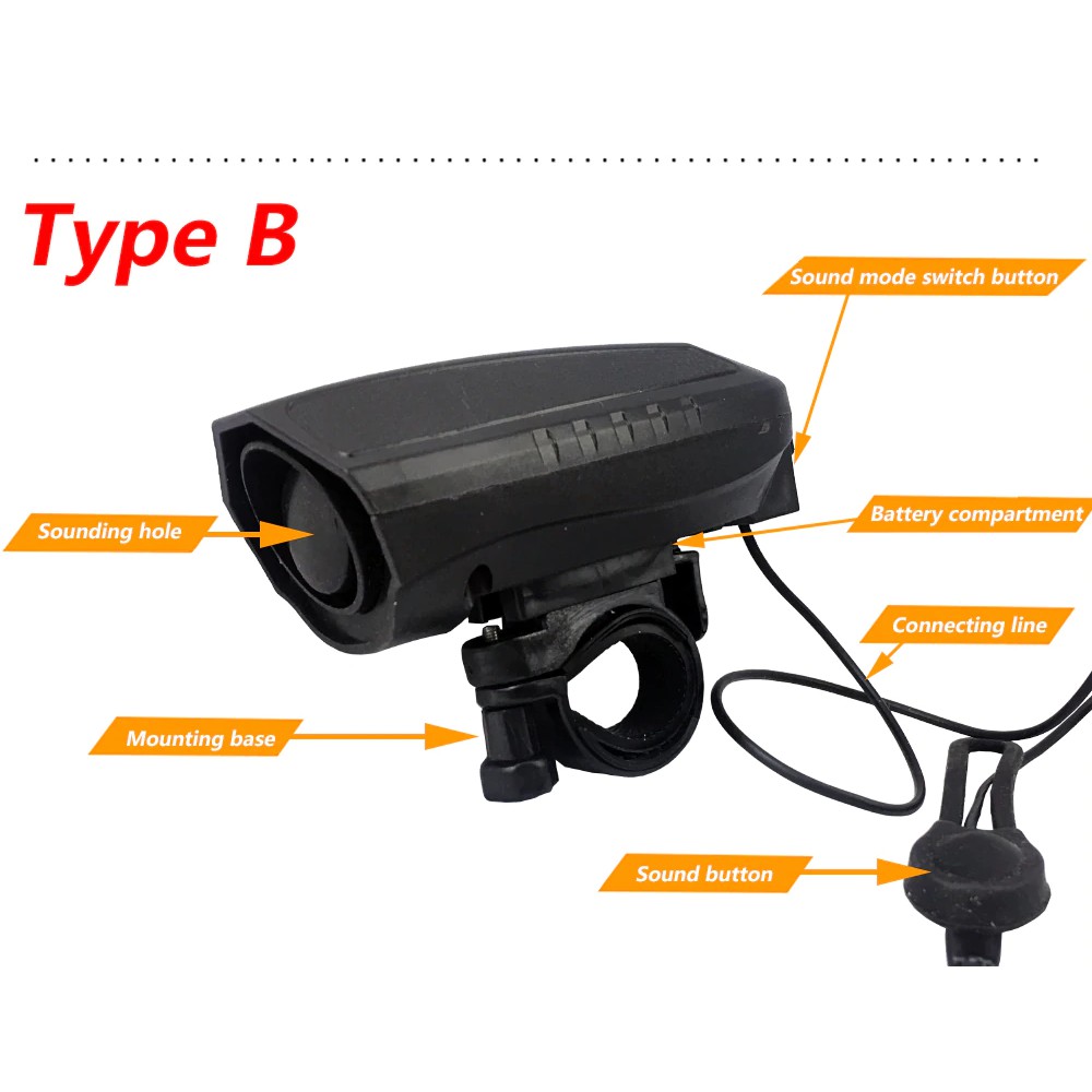 Bel Sepeda Electric Horn Loud Voice for Bicycle - DBH-778