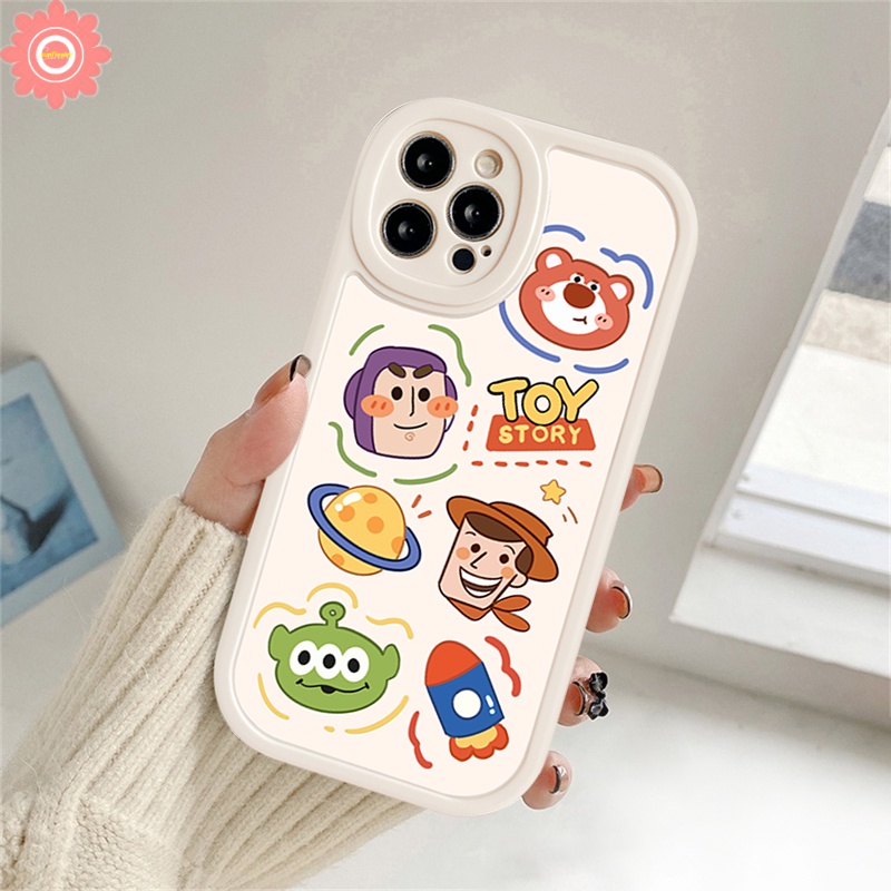 Toy Story Manyo Case VIVO Y36 Y35 Y16 Y22 Y12 Y20 Y15s Y21S Y12i Y21 Y33S Y51A Y15 Y91 Y91C Y30 Y21A Y33T Y11 Y01 Y31 Y1S Y17 Y20i Y15A Y95 Y51 Y50 Y21T Soft Case TPU Kartun Lucu