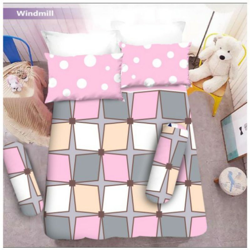 Sprei Vito 180x200 Tinggi 30 Bantal 4 Motif Terbaru