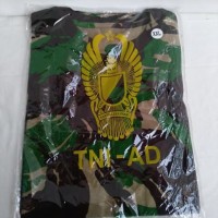 Kaos Loreng Pembagian Katun Tebal Lengan Pendek Kaos Oblong Jatah Original TNI