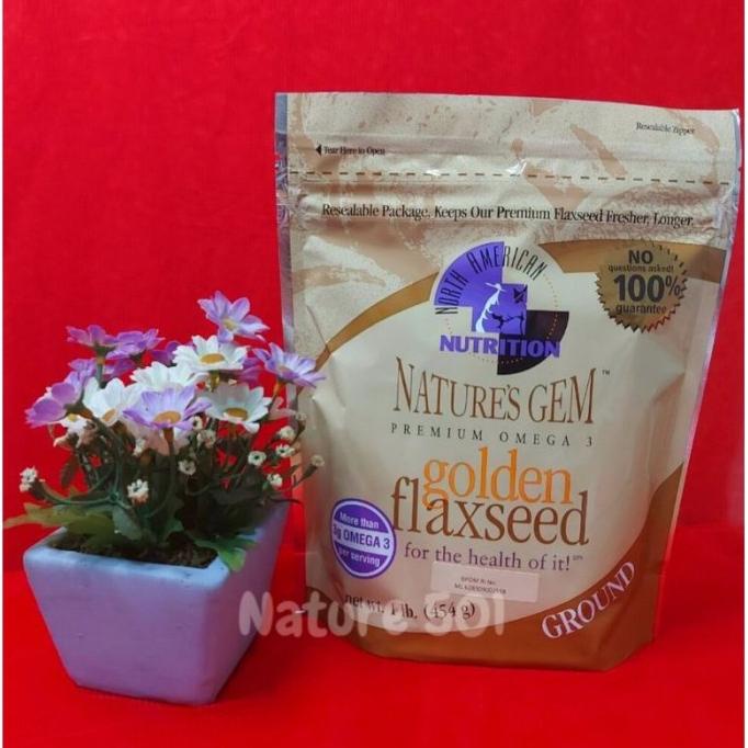

Nature s Gem Premium Golden Flaxseed Flax Seed ---Terbaru---