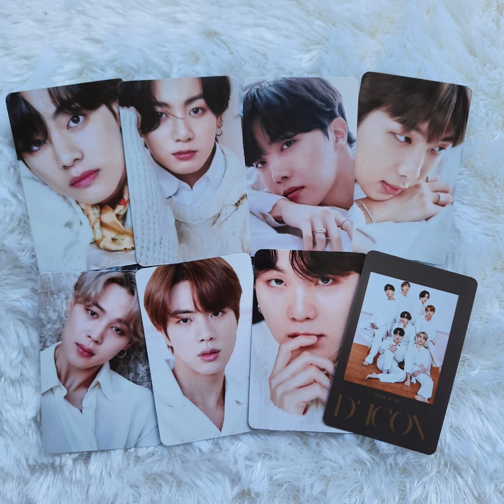 PHOTOCARD BTS DICON MAGAZINE!