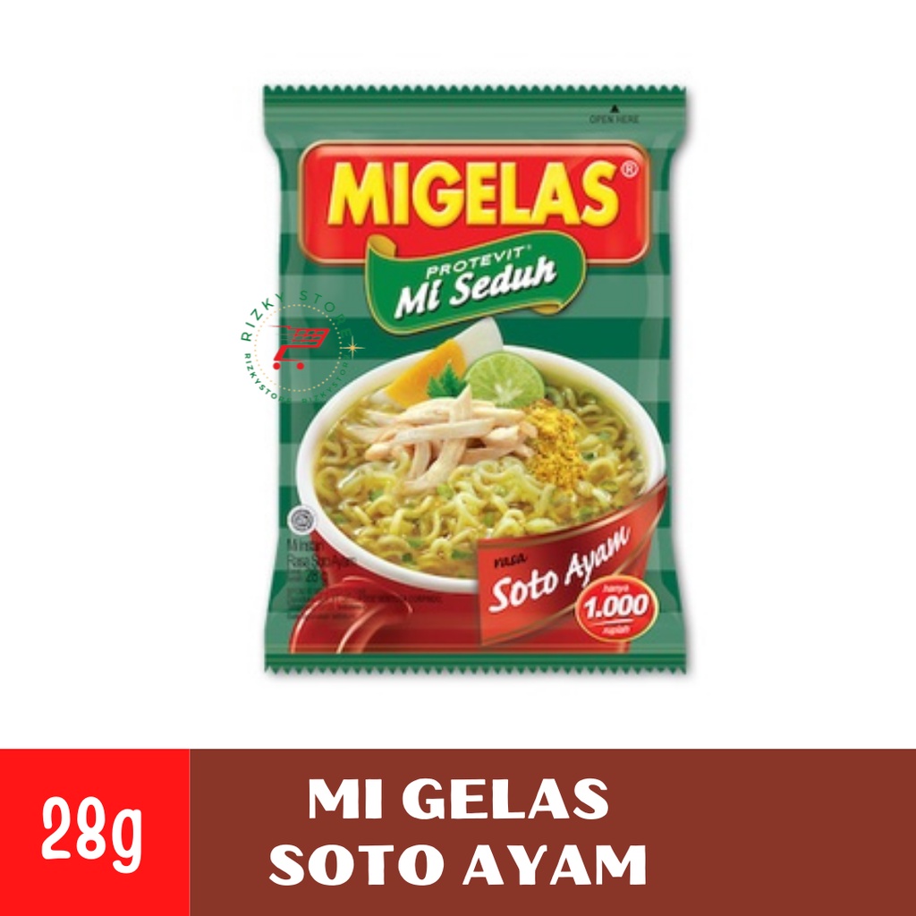 Mi Gelas 28 Gram 7 Varian