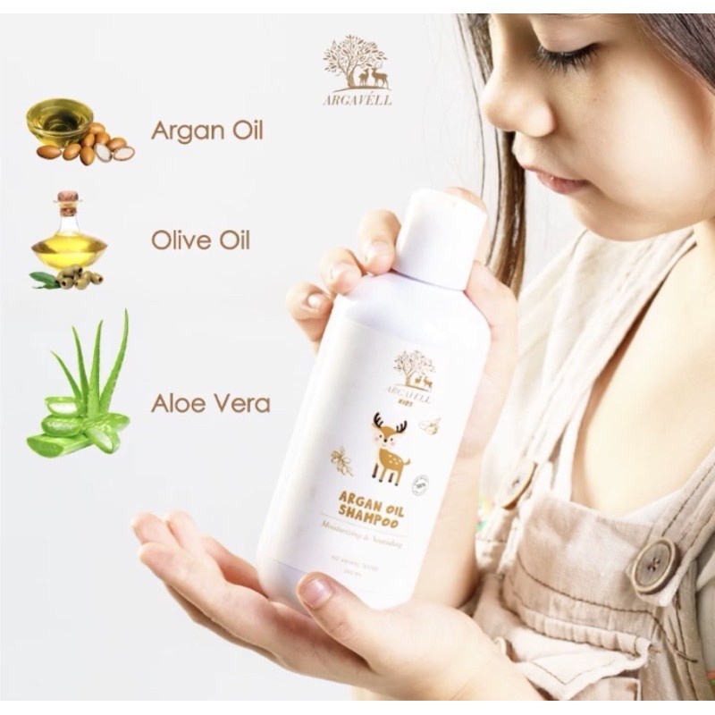 Argan Oil Kids Shampo 240ml Argavell