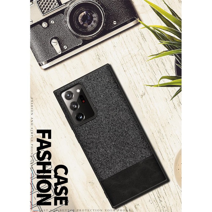 Soft Case Fabric DENIM Samsung Note 20 ULtra Note 20 10 LITE S10 LITE S21 ULTRA S21 FE Case Cover casing