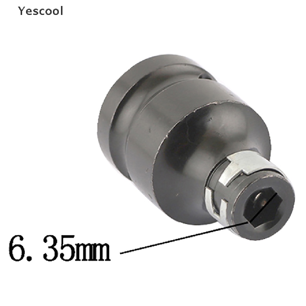 Yescool Kunci Pas ratchet hex 1 / 2 &quot;Persegi Ke 1 / 4&quot;