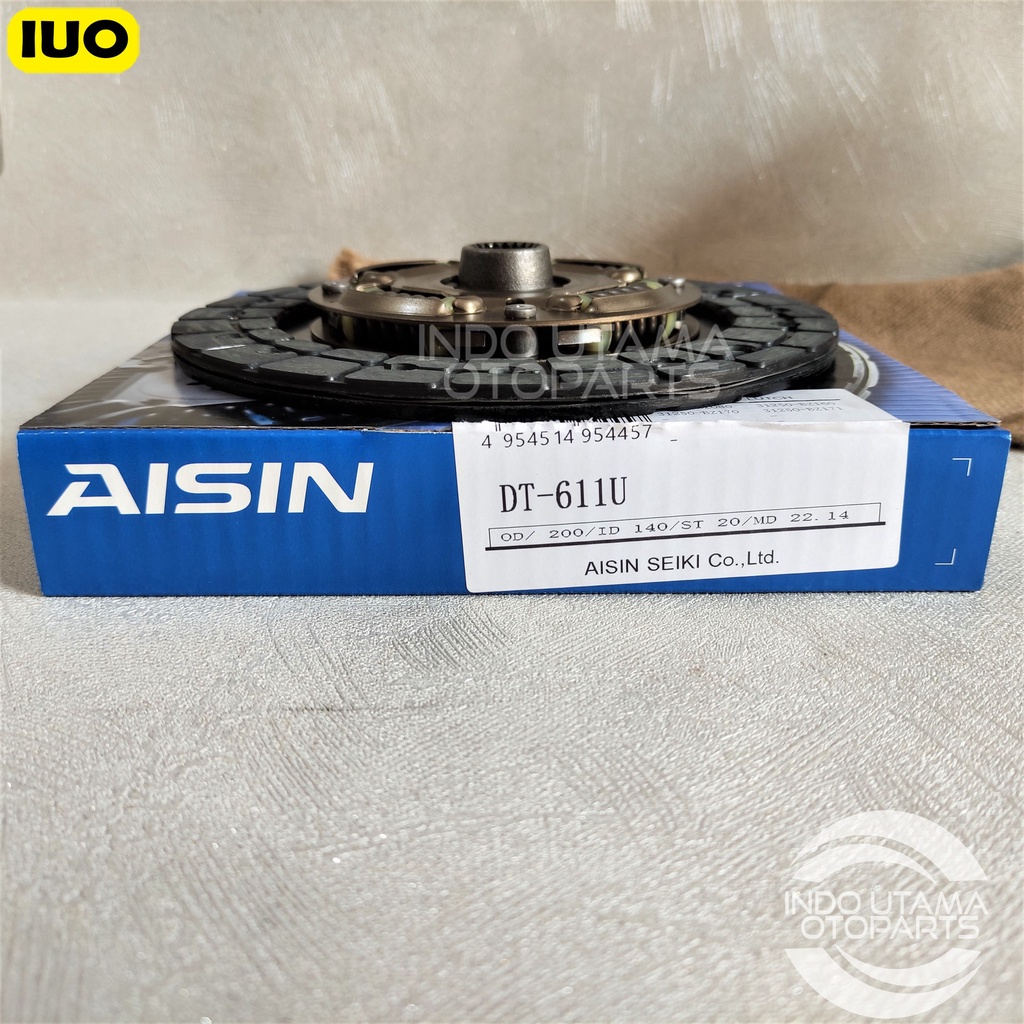 Clutch Disc Grandmax Rush Terios Plat Kopling AISIN DT 611U ORIGINAL