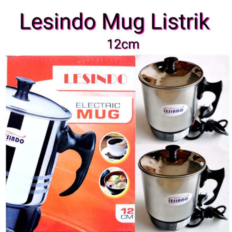 Jual Lesindo Teko Mug Gelas Listrik Ukuran Cm Shopee Indonesia