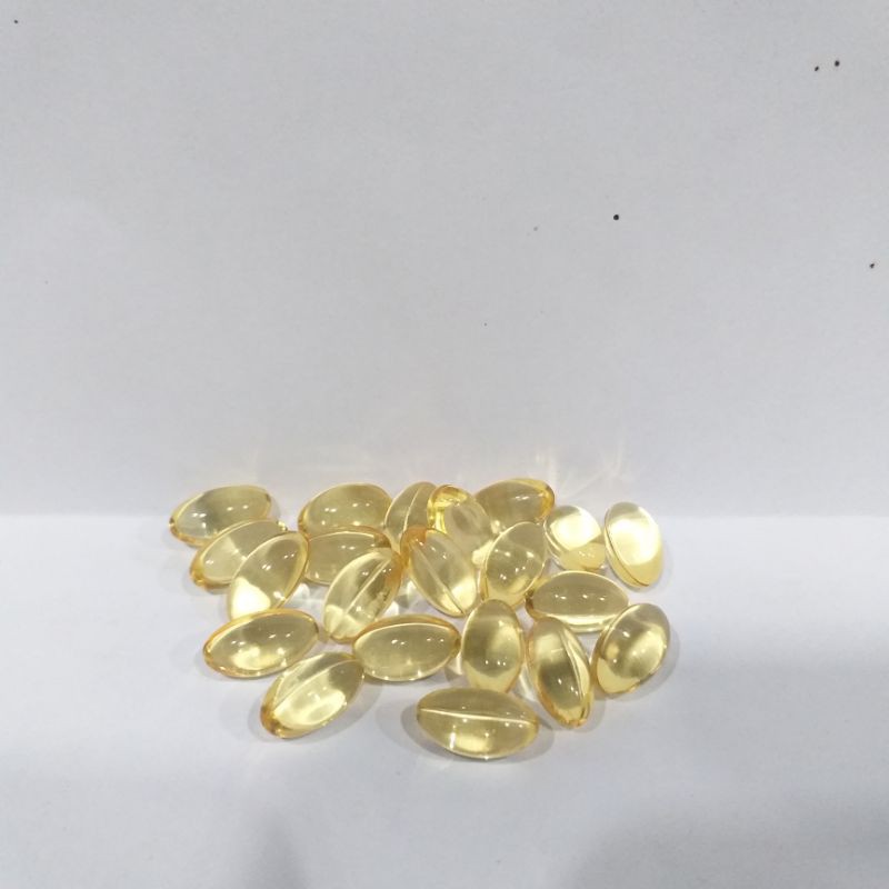 minyak ikan hewan / minyak ikan untuk kucing,ayam,burung 10 biji