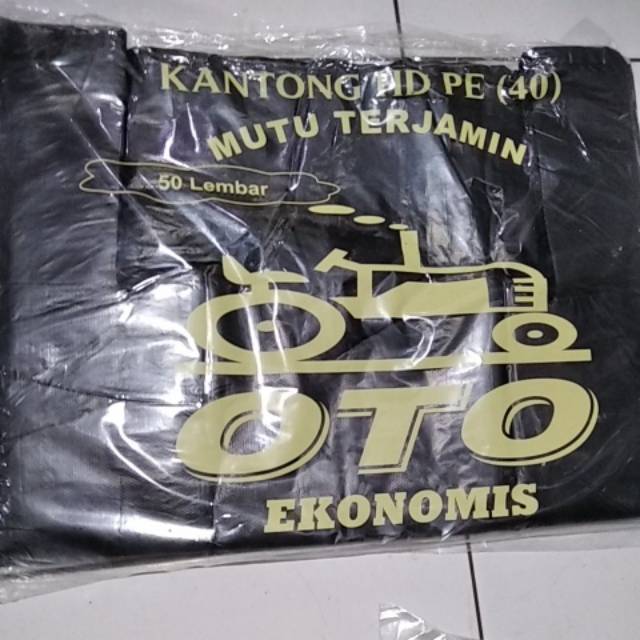 Kantong Plastik Kresek Hitam Merk Oto