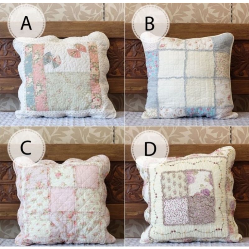 Sarung Bantal Shabby / Semi Quilt Cushion Cover