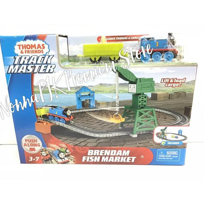 Thomas & Friends TrackMaster Brendam Fish Market - Mainan Kereta Anak