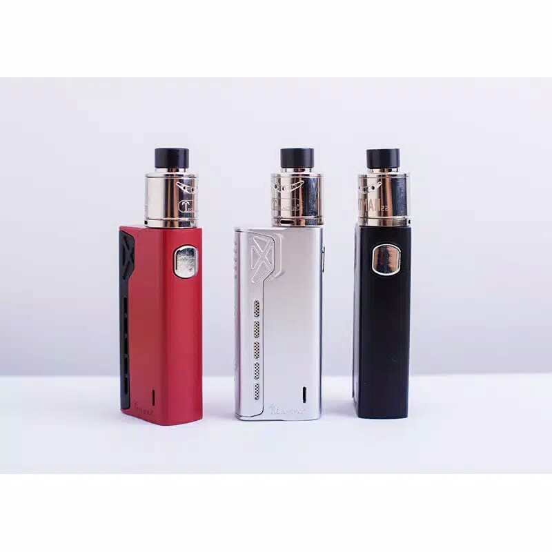 Paket Vapor Siap Ngebul TESLA TERMINATOR 90w Fapor Vape Fape RDA Rokok Elektrik Kebul + Batre3