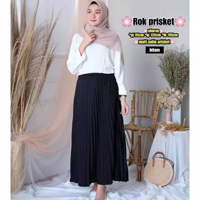 ROK PLISKET TAJIR//ROK PLISKET KEKINIAN.MURAH