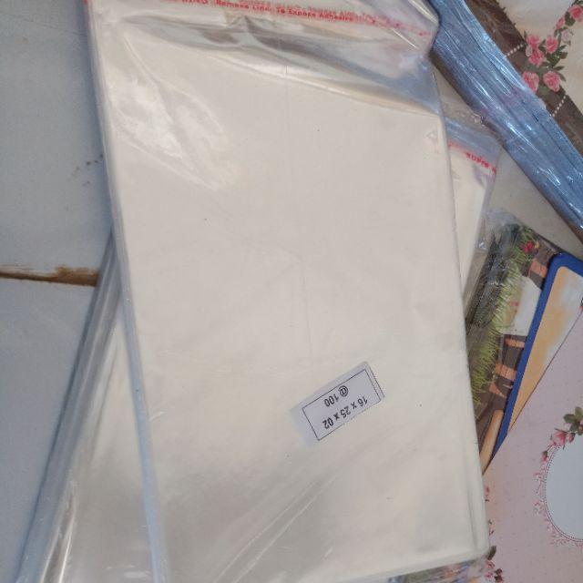 Plastik Opp Ukuran 16 X 22