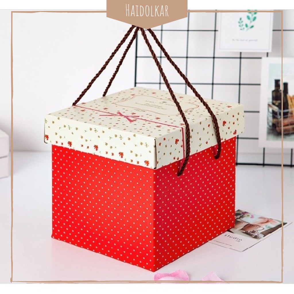 

Kotak snack kotak kado box bingkisan kotak tali hadiah kotak motif fancy