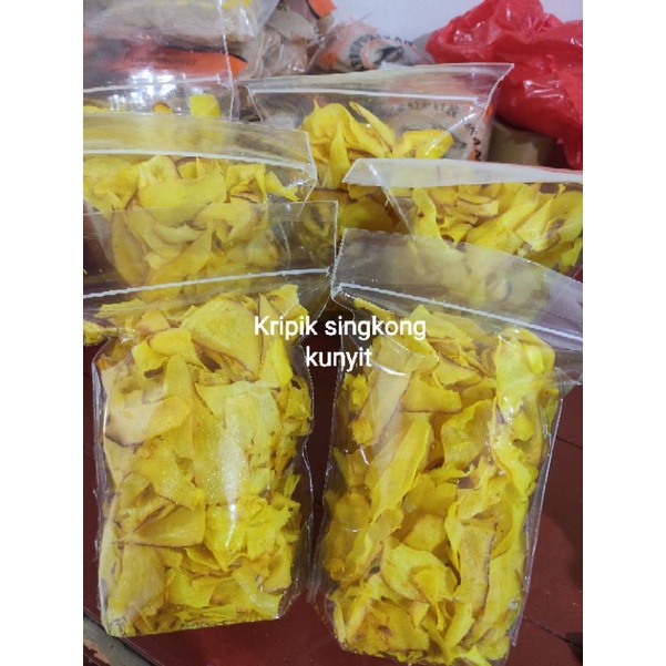 

kripik singkong kunyit khas Kalimantan