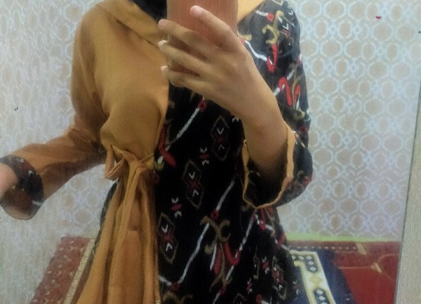 Atasan Batik Dolby Dolbi Dobby Doby Tenun Sutra Tulis Halus Katun Atbm Baron ,sarombit Atasan