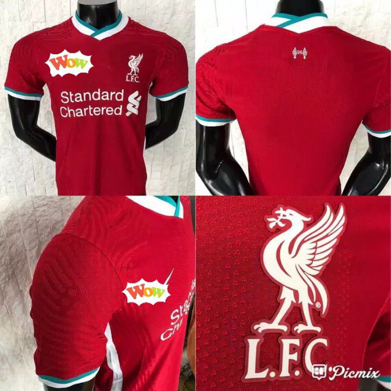 Jersey Liverpool Home VaporKnit 2020/2021 Gradeori Official