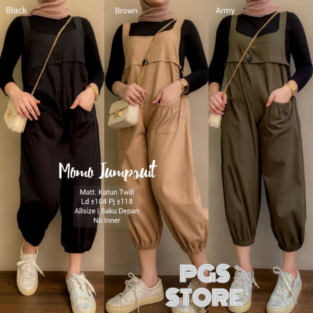 Hany Jumswit / Jiel Jumswit / Overall Jiel Coton Twil / Jumswit Jiel / Overall Jumpsuit Twill Fesyen Korea