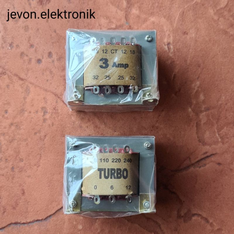 Trafo Travo 3 A CT 32 volt Turbo 3A 32volt