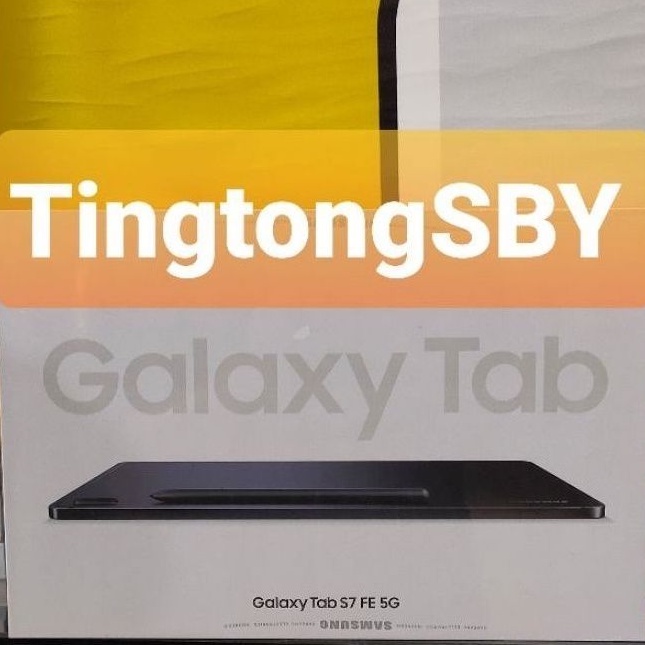 Samsung Galaxy Tab S7 FE 5G 6/128 Garansi Resmi