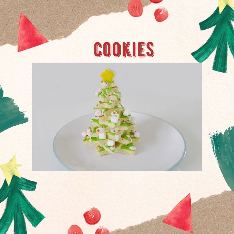 

DIY 3D Christmas Tree Decor Cookies