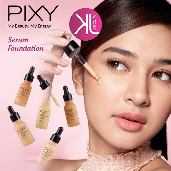 PIXY Uv Whitening Stay Last Serum Foundation