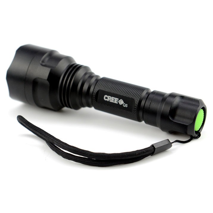 Grab medan TaffLED Senter LED Flashlight Waterproof Cree Q5 3800 Lumens - C8