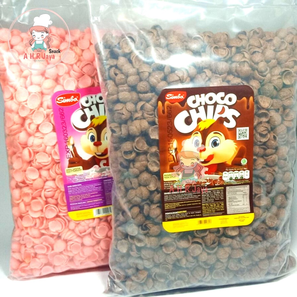 

Choco Chips 250 gr / Choco Crunch Coklat / Coko Krunch Strawberry / Coco Simba Bulky Murah Kualitas Kiloan