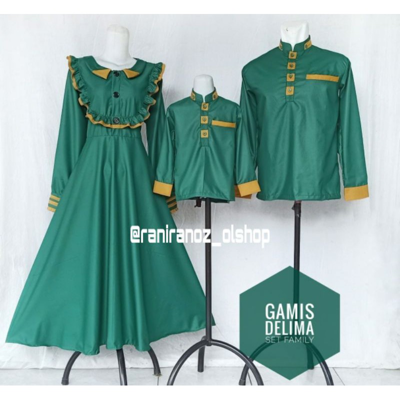 Couple Pasangan Busana Keluarga Ayah Ibu dan Anak