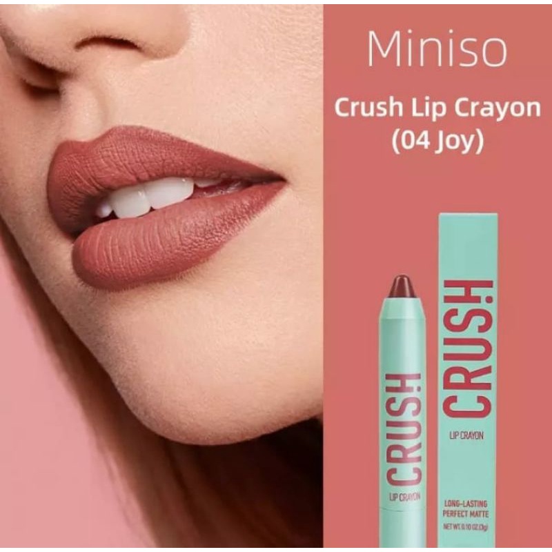 Crush Lip Crayon Miniso { Lip Crayon